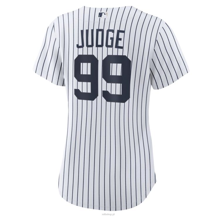 Biała replika domowej koszulki gracza New York Yankees Aaron Judge Nike kobiety 0J02V89 MLB Jerseys