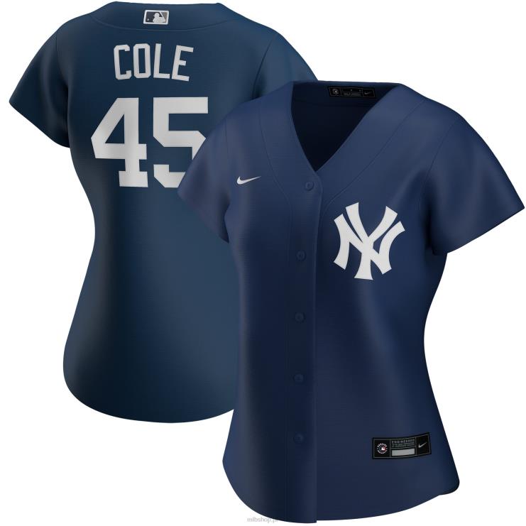 New York Yankees Gerrit Cole Nike Granatowa replika alternatywnej koszulki gracza kobiety 0J02V997 MLB Jerseys