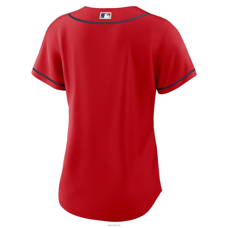 atlanta odważny nike czerwona alternatywna replika koszulki drużyny kobiety 0J02V68 MLB Jerseys