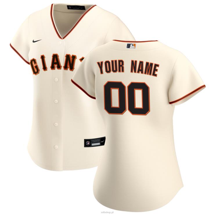 kremowa replika domowej koszulki san francisco gigants nike kobiety 0J02V376 MLB Jerseys