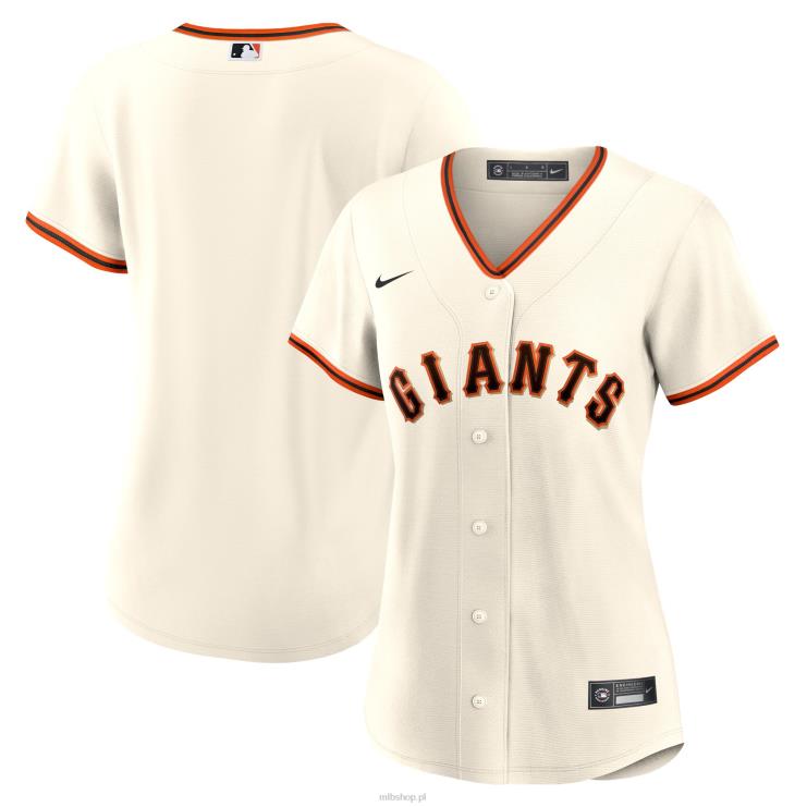 kremowa replika koszulki san francisco gigants nike home blank kobiety 0J02V102 MLB Jerseys
