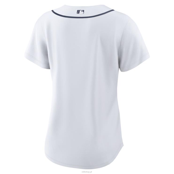 biała replika domowej koszulki drużyny Detroit Tigers nike kobiety 0J02V804 MLB Jerseys