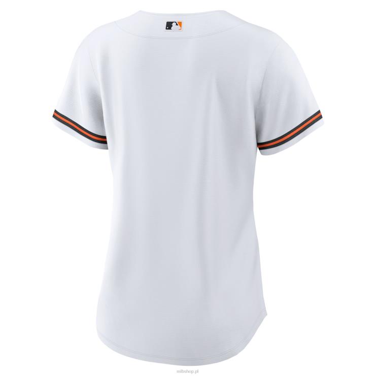 biała domowa replika pustej koszulki nike baltimore orioles kobiety 0J02V548 MLB Jerseys