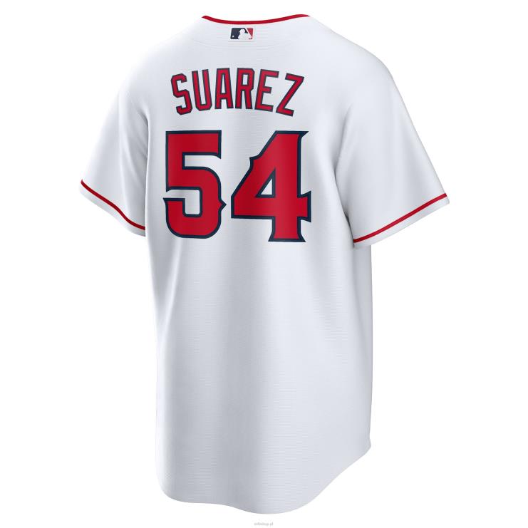 Biała replika domowej koszulki gracza Los Angeles Angels Josequijada Nike mężczyźni 0J02V1620 MLB Jerseys