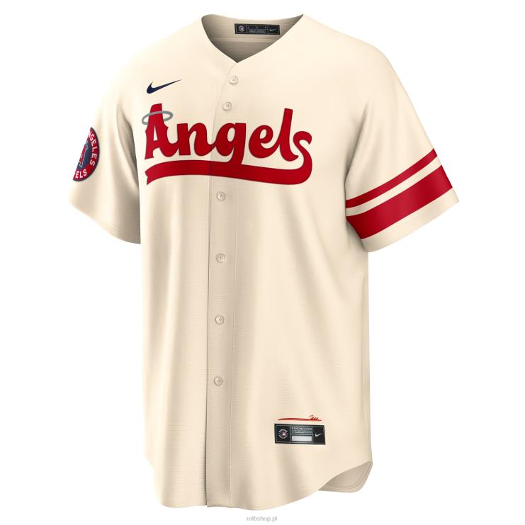 Los Angeles Angels Anthony Rendon Nike Kremowa replika koszulki gracza 2022 City Connect mężczyźni 0J02V988 MLB Jerseys