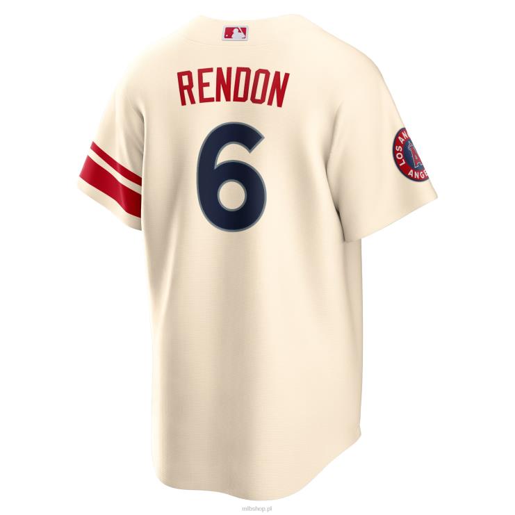 Los Angeles Angels Anthony Rendon Nike Kremowa replika koszulki gracza 2022 City Connect mężczyźni 0J02V988 MLB Jerseys