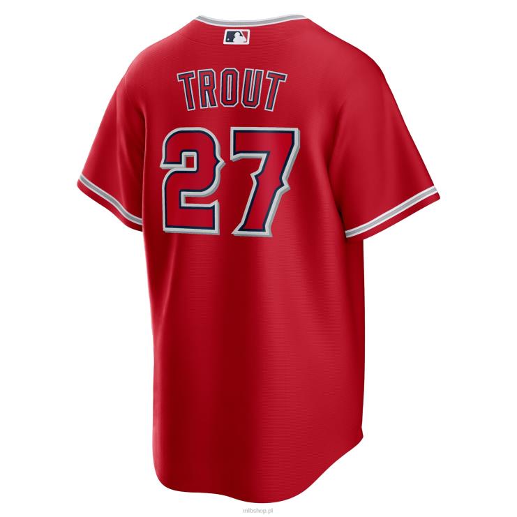 Los Angeles Angels Mike Trout Nike Czerwona alternatywna replika koszulki z nazwiskiem gracza mężczyźni 0J02V95 MLB Jerseys