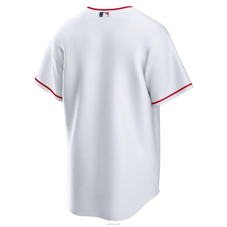 biała replika domowej koszulki drużyny Nike Los Angeles Angels Nike mężczyźni 0J02V624 MLB Jerseys
