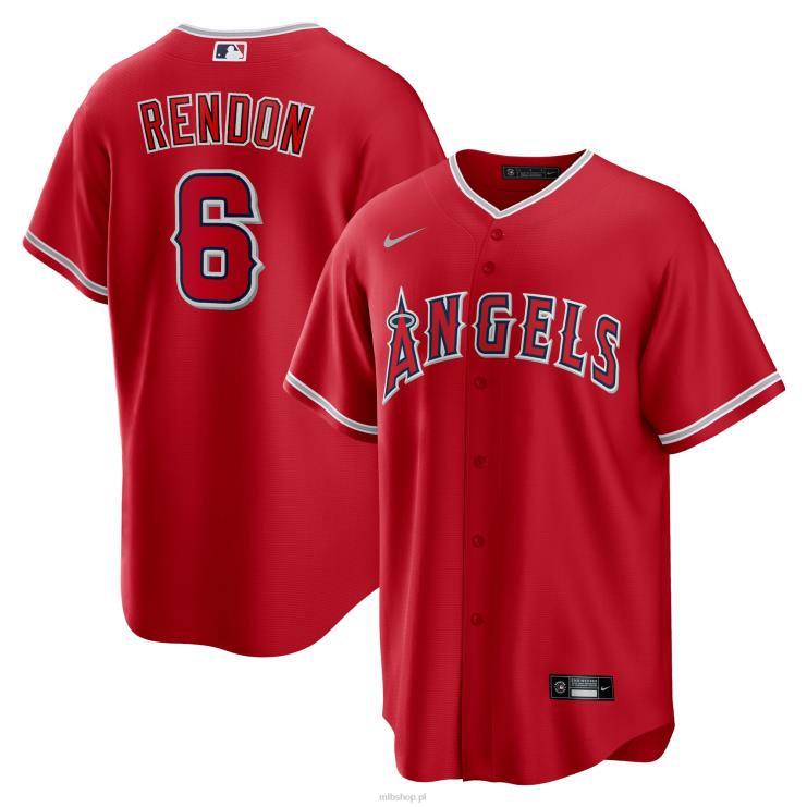 los angeles angels anthony rendon nike czerwona alternatywna replika koszulki z nazwiskiem gracza mężczyźni 0J02V941 MLB Jerseys