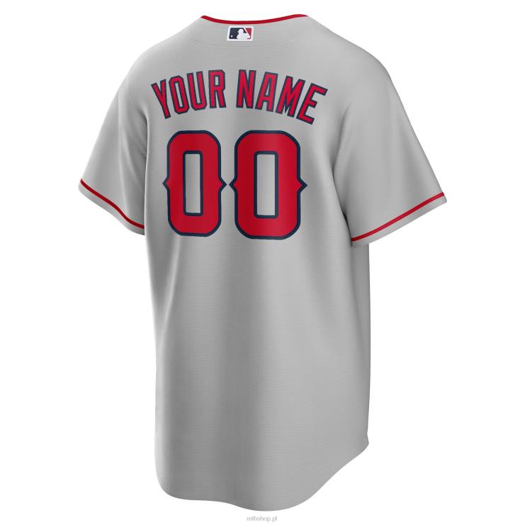 los angeles angels nike szara replika niestandardowej koszulki szosowej mężczyźni 0J02V861 MLB Jerseys