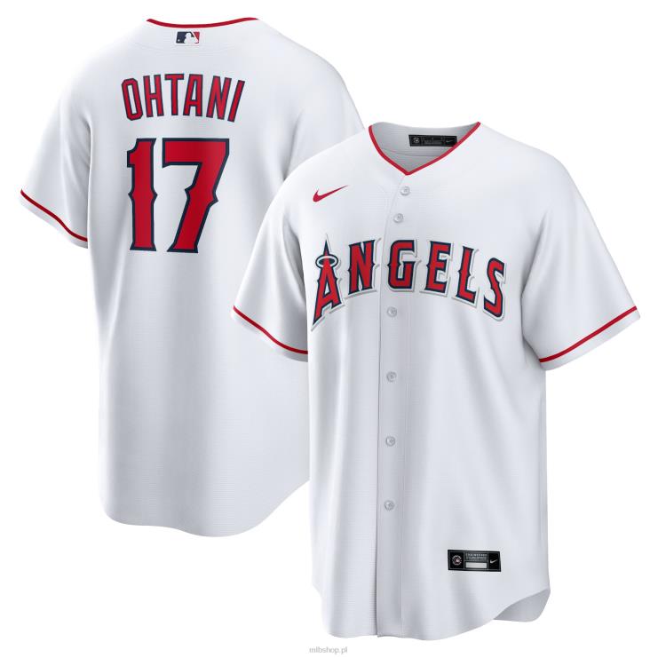 los angeles angels shohei ohtani nike biała domowa replika koszulki z nazwiskiem gracza mężczyźni 0J02V22 MLB Jerseys