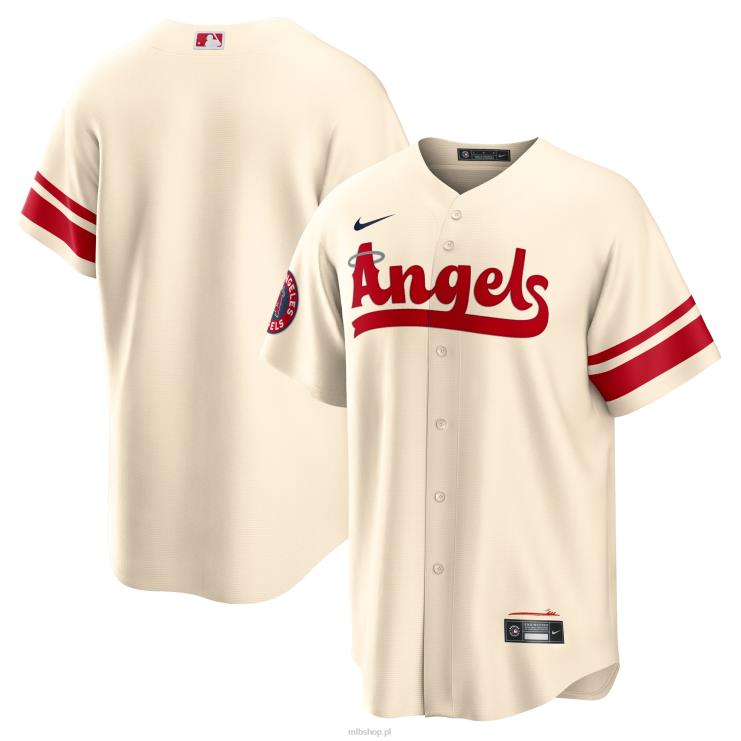 replika koszulki drużyny Nike Los Angeles Angels 2022 City Connect mężczyźni 0J02V21 MLB Jerseys