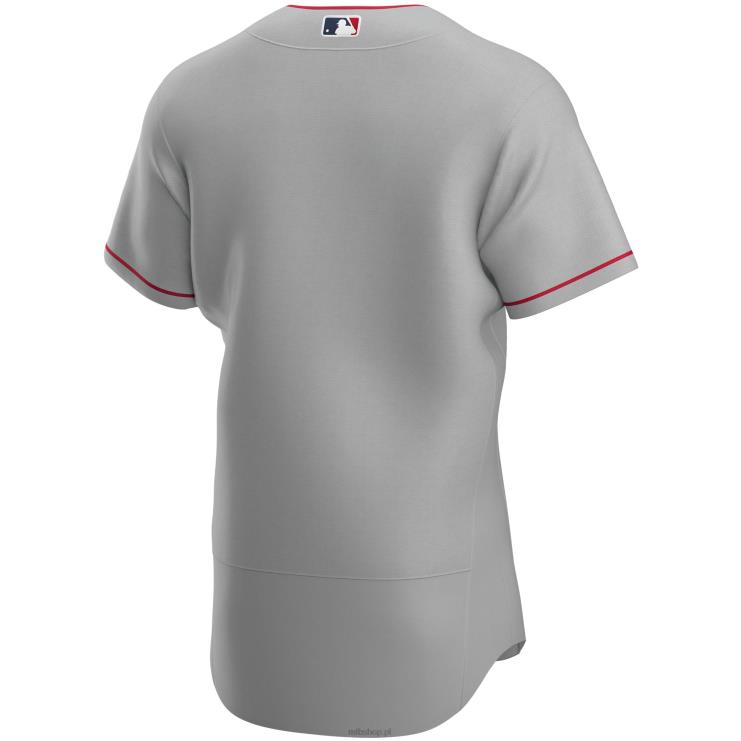 szara autentyczna koszulka zespołu Los Angeles Angels Nike Road mężczyźni 0J02V1556 MLB Jerseys