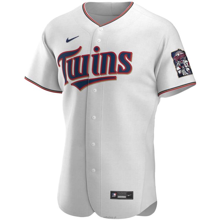 Biała autentyczna koszulka domowa Minnesota Twins Miguel Sano Nike mężczyźni 0J02V1561 MLB Jerseys