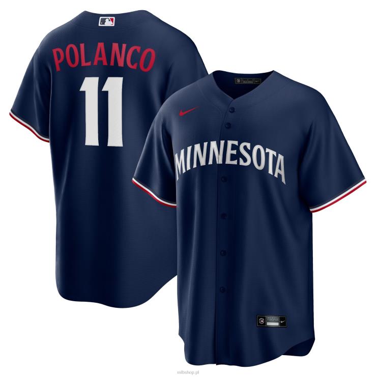 Minnesota Twins Jorge Polanco Nike Granatowa replika alternatywnej koszulki gracza mężczyźni 0J02V622 MLB Jerseys