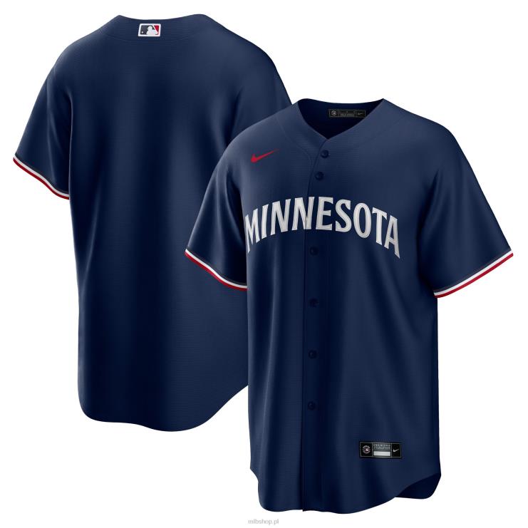 Minnesota Twins Nike Granatowa replika alternatywnej koszulki z logo zespołu mężczyźni 0J02V260 MLB Jerseys