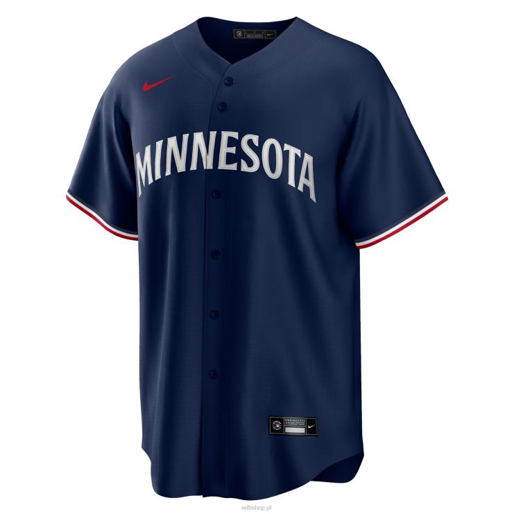 Minnesota Twins Nike Granatowa replika alternatywnej koszulki z logo zespołu mężczyźni 0J02V260 MLB Jerseys