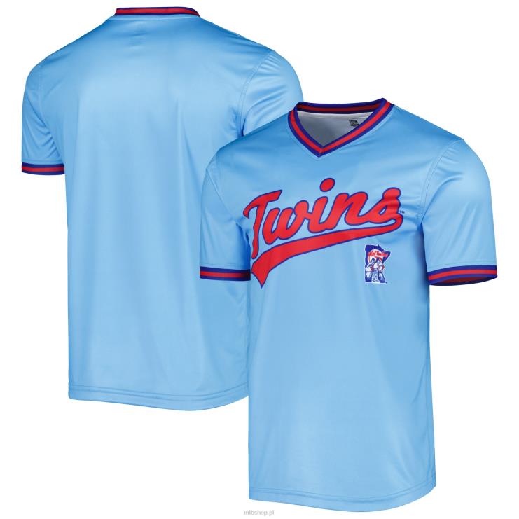 Minnesota Twins szwy jasnoniebieska koszulka zespołu Cooperstown Collection mężczyźni 0J02V1090 MLB Jerseys