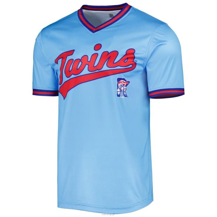 Minnesota Twins szwy jasnoniebieska koszulka zespołu Cooperstown Collection mężczyźni 0J02V1090 MLB Jerseys