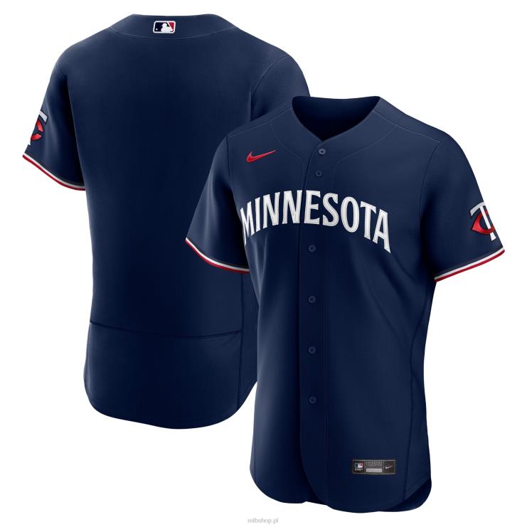 autentyczna koszulka drużyny Minnesota Twins Nike Navy Road Alternative 2023 mężczyźni 0J02V766 MLB Jerseys