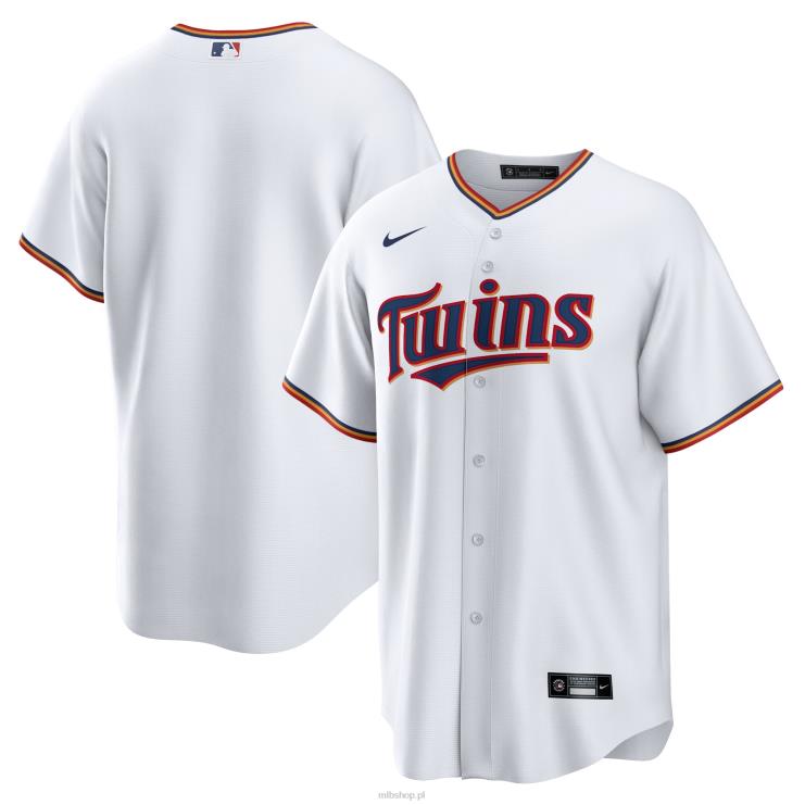 biała replika domowej koszulki drużyny nike minnesota twins nike mężczyźni 0J02V1551 MLB Jerseys