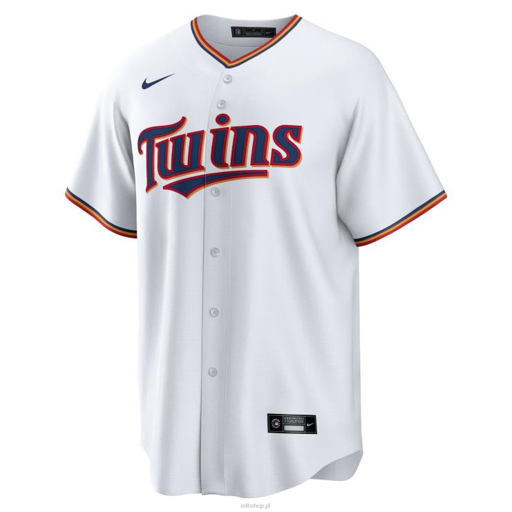 biała replika domowej koszulki drużyny nike minnesota twins nike mężczyźni 0J02V1551 MLB Jerseys