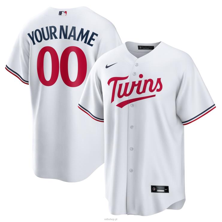 biała replika domowej koszulki nike minnesota twins nike mężczyźni 0J02V1626 MLB Jerseys