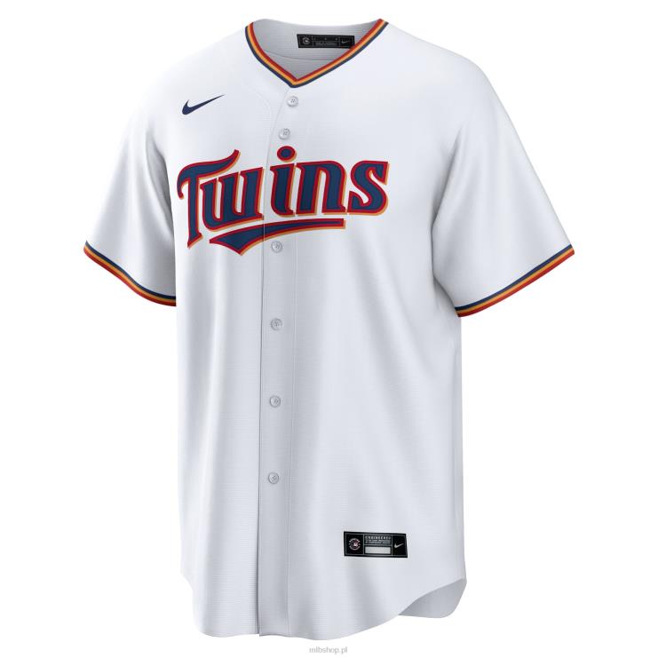 biała replika koszulki domowej minnesota twins nike mężczyźni 0J02V543 MLB Jerseys