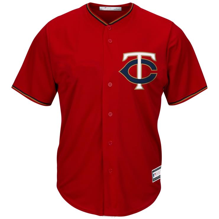 czerwona replika koszulki Minnesota Twins, duża i wysoka mężczyźni 0J02V862 MLB Jerseys
