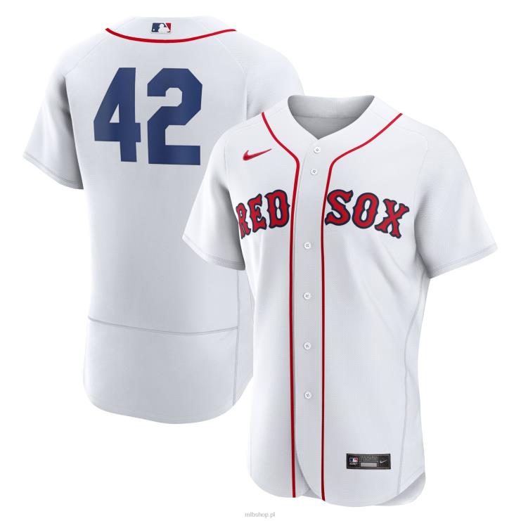 biała autentyczna koszulka boston red sox nike 2023 jackie robinson day mężczyźni 0J02V1457 MLB Jerseys