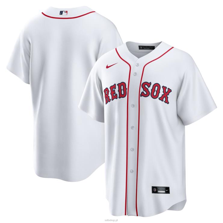 biała replika domowej koszulki drużyny boston red sox nike mężczyźni 0J02V184 MLB Jerseys
