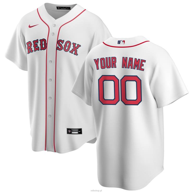 biała replika domowej koszulki nike boston red sox nike mężczyźni 0J02V135 MLB Jerseys