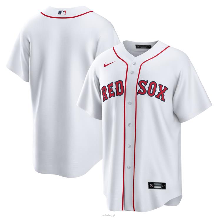 biała replika domowej koszulki nike boston red sox nike mężczyźni 0J02V525 MLB Jerseys