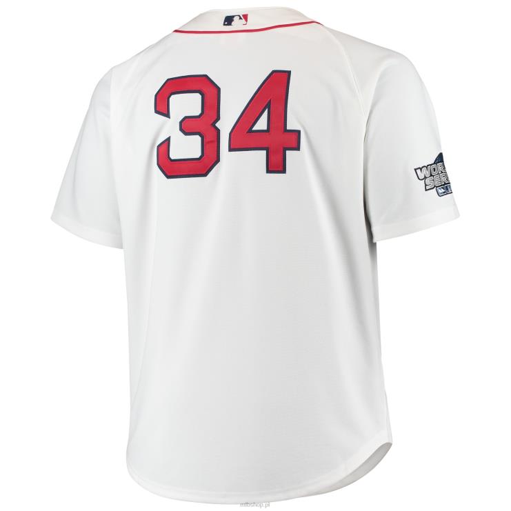 boston red sox david ortiz mitchell & ness biała duża i wysoka autentyczna koszulka domowa gracza mężczyźni 0J02V1089 MLB Jerseys