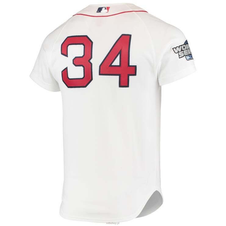 boston red sox david ortiz mitchell & ness biały 2004 cooperstown kolekcja domowa autentyczna koszulka mężczyźni 0J02V847 MLB Jerseys