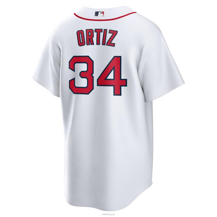 boston red sox david ortiz nike biała replika domowej koszulki gracza mężczyźni 0J02V213 MLB Jerseys