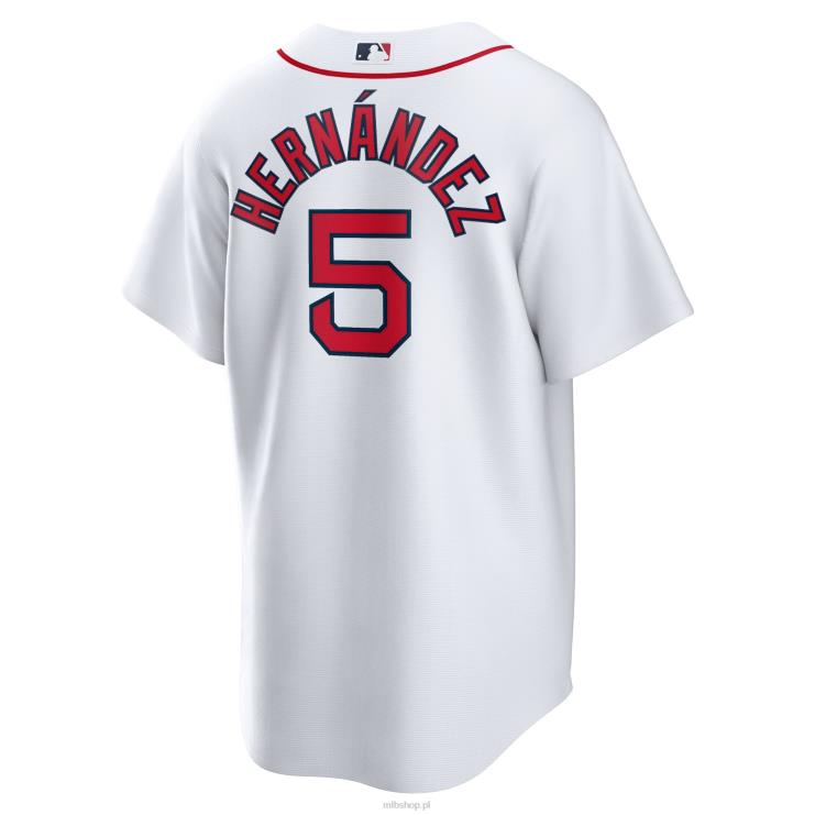 boston red sox enrique hernandez nike biała oficjalna replika domowej koszulki gracza mężczyźni 0J02V570 MLB Jerseys
