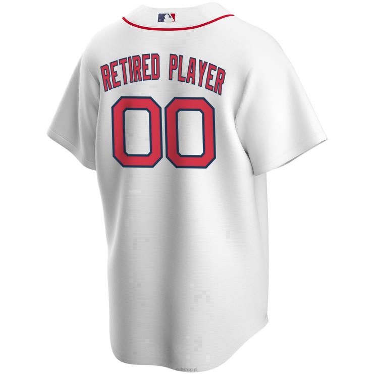 boston red sox nike biała domowa replika koszulki pick-a-player na emeryturze mężczyźni 0J02V1043 MLB Jerseys