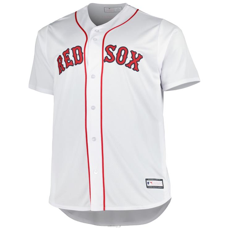 boston red sox rafael devers biała replika dużej i wysokiej koszulki gracza mężczyźni 0J02V1605 MLB Jerseys