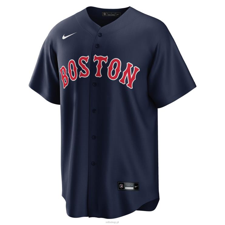 granatowa replika alternatywnej koszulki drużyny boston red sox nike mężczyźni 0J02V302 MLB Jerseys