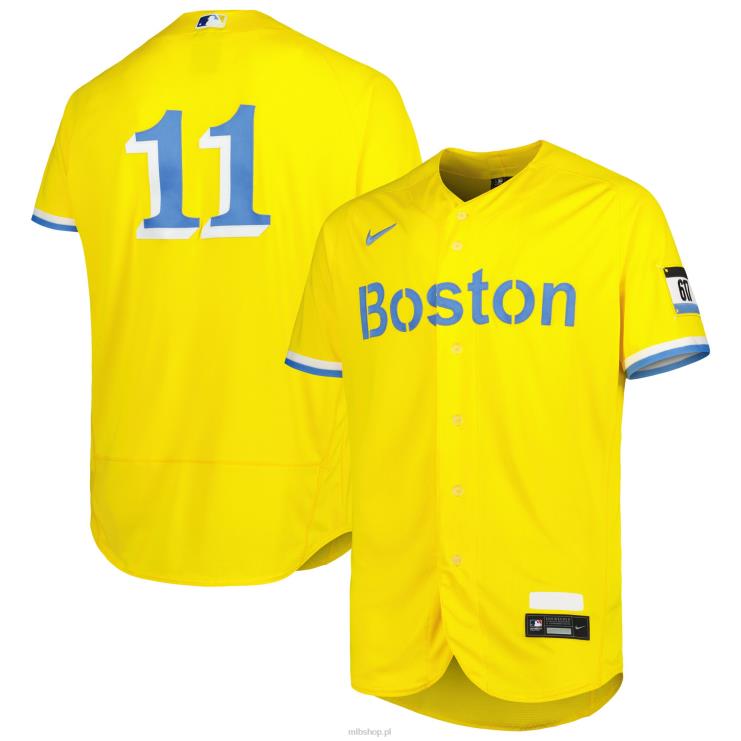 oryginalna koszulka gracza boston red sox rafael devers nike gold city connect mężczyźni 0J02V967 MLB Jerseys