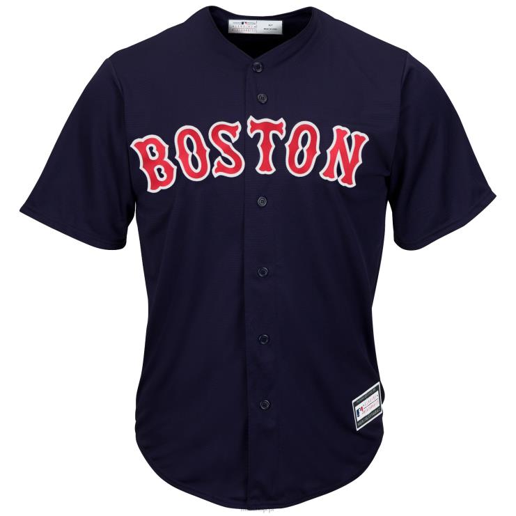 replika koszulki drużyny boston red sox w kolorze granatowym, duża i wysoka mężczyźni 0J02V1123 MLB Jerseys
