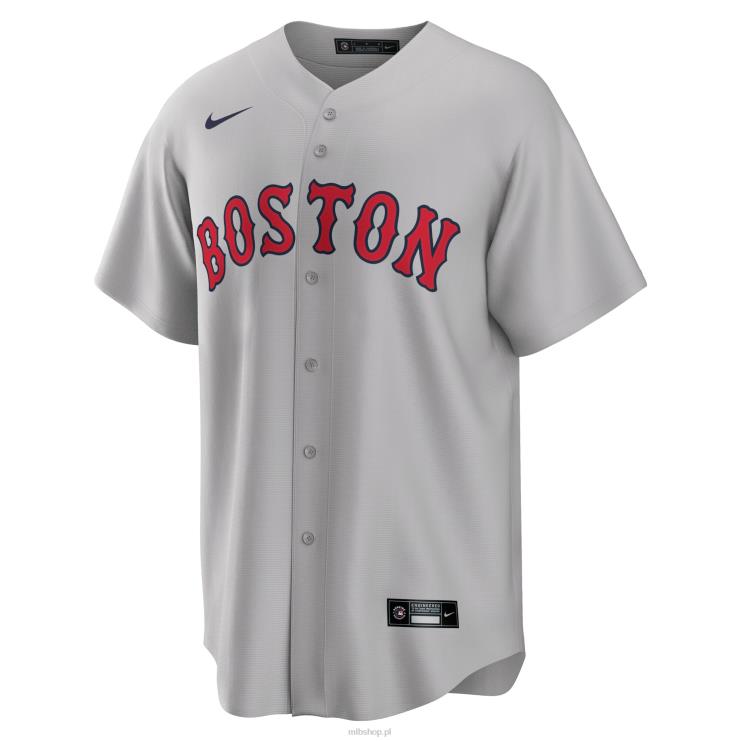 szara replika koszulki drużyny szosowej Boston Red Sox Nike mężczyźni 0J02V746 MLB Jerseys
