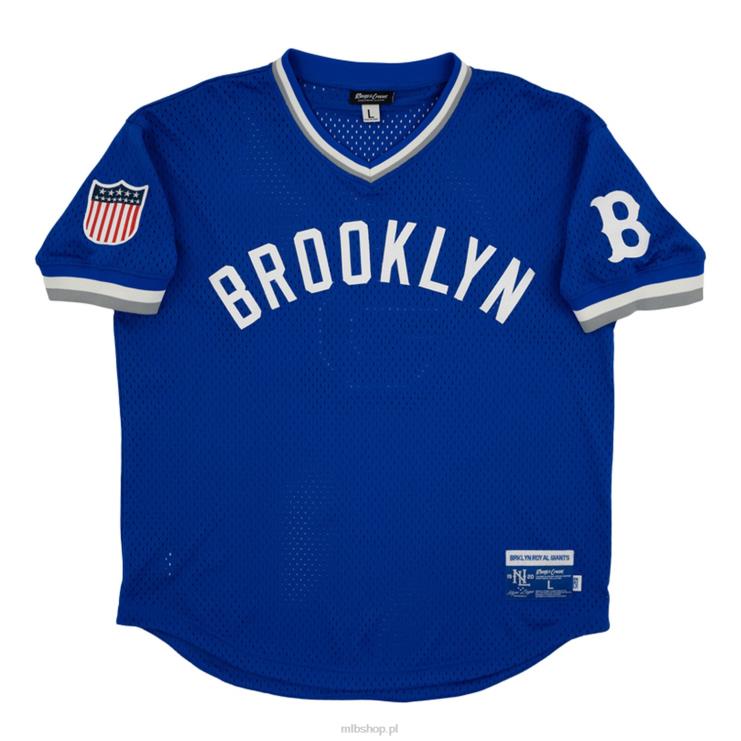 brooklyn royal gigants #5 rings & crwns koszulka z dekoltem w szpic, replika królewskiej siateczki mężczyźni 0J02V1283 MLB Jerseys