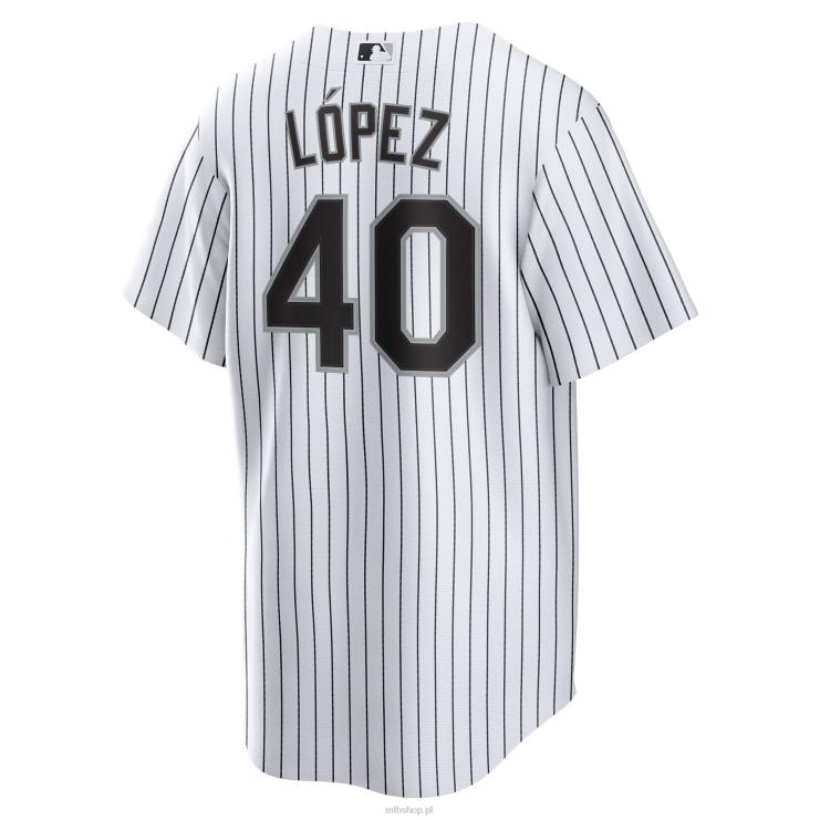biała domowa replika koszulki Nike Reynaldo Lopez Chicago White Sox Reynaldo Lopez mężczyźni 0J02V1614 MLB Jerseys