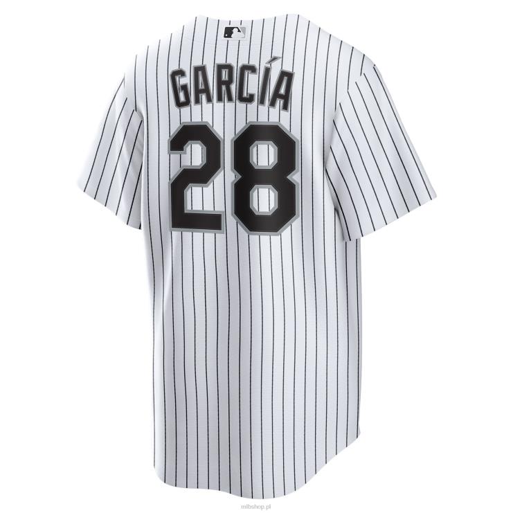 biała domowa replika koszulki gracza Chicago White Sox Leury Garcia Nike mężczyźni 0J02V1612 MLB Jerseys