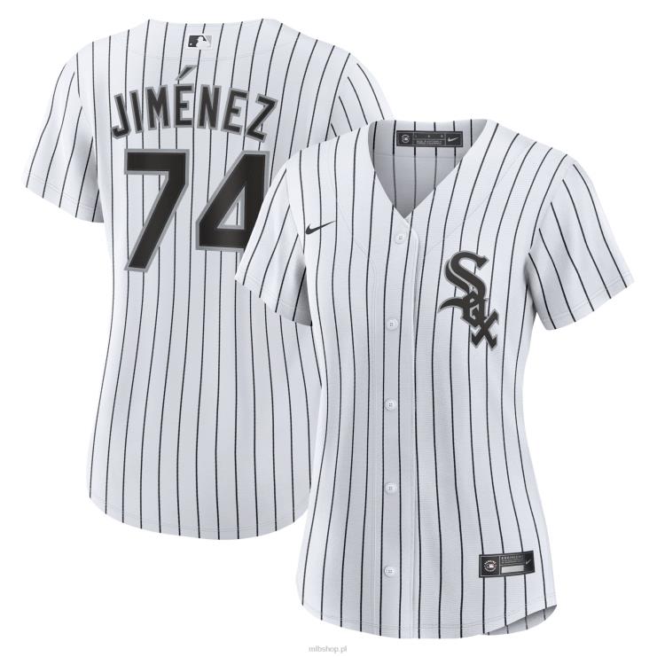biała domowa replika koszulki gracza chicago white sox eloy jimenez nike mężczyźni 0J02V1366 MLB Jerseys
