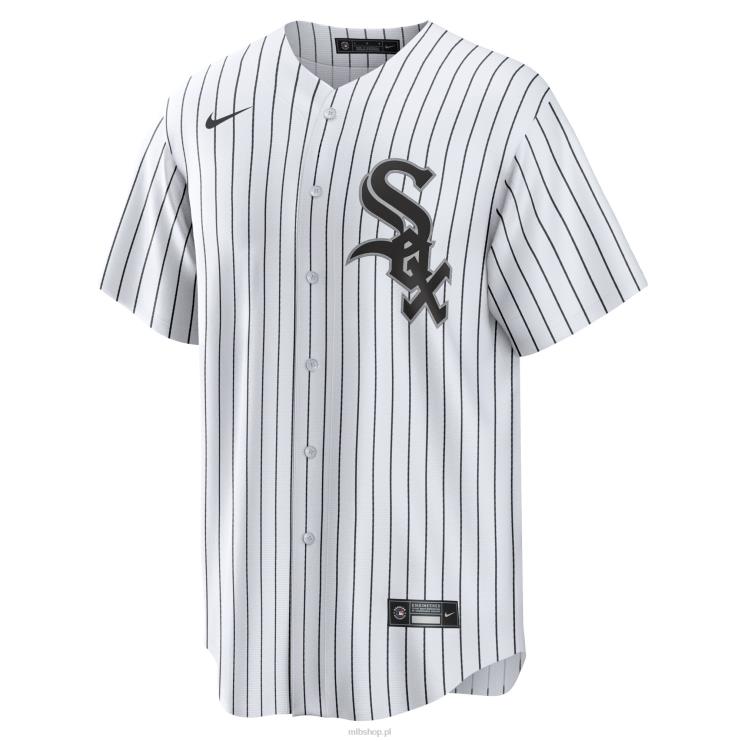 biała domowa replika pustej koszulki nike chicago white sox mężczyźni 0J02V1054 MLB Jerseys