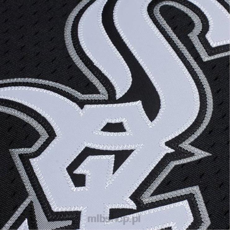 chicago white sox bo jackson mitchell & ness czarna koszulka treningowa z kolekcji cooperstown z 1993 roku mężczyźni 0J02V524 MLB Jerseys