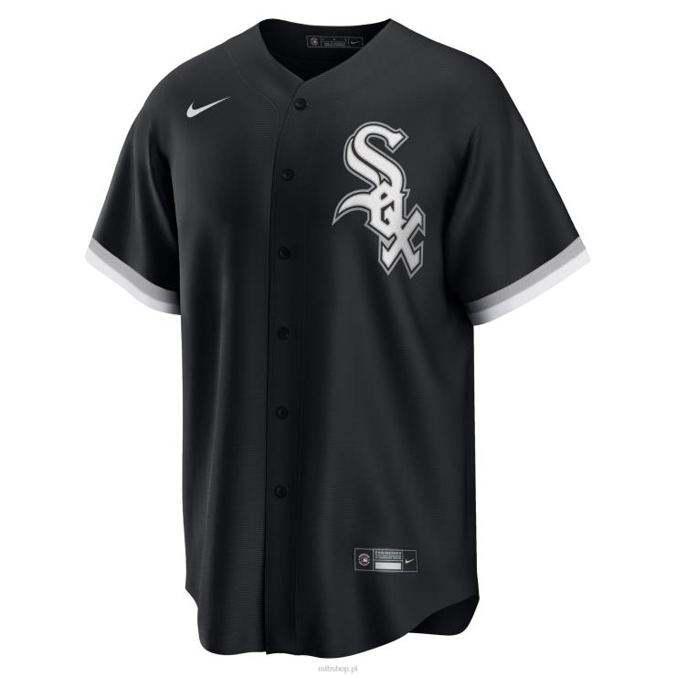czarna replika koszulki gracza chicago white sox tim anderson nike mężczyźni 0J02V281 MLB Jerseys